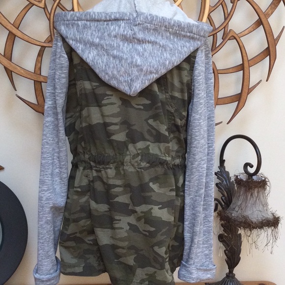 Mudd Camo Lightweight Jacket Sz L - Picture 6 of 6